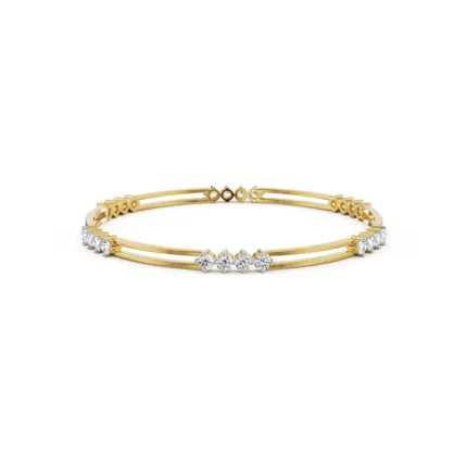 Kiara Minimalist Lab Grown Diamond Bangle