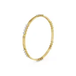 Kiara Minimalist Lab Grown Diamond Bangle - Image 2