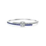 Sapphire Grace Lab Grown Diamond Bracelet