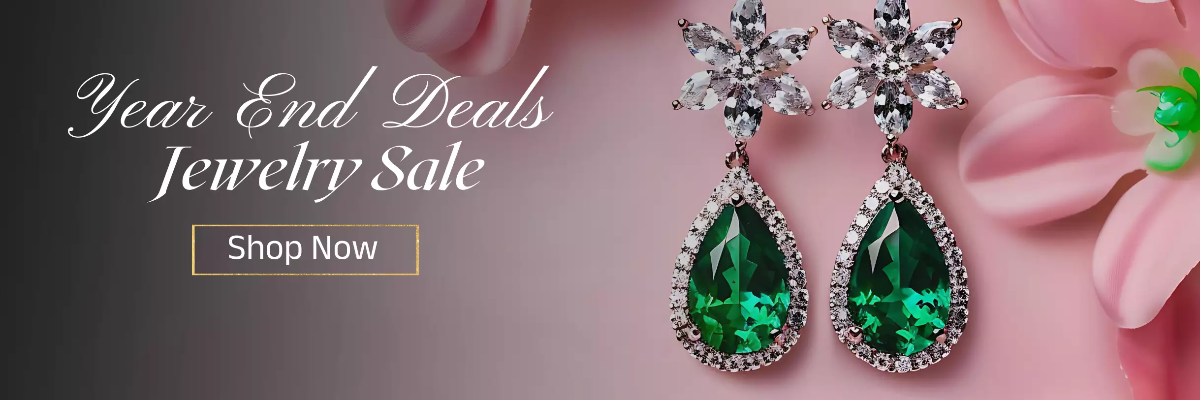 White and Black Minimalist Elegant Jewelry Etsy Shop Banner (1500 x 500 px) (2)